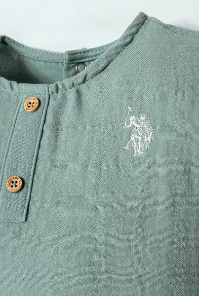 U.S. Polo Şortlu Takım Usb2882 Mint