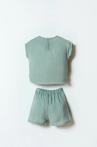 U.S. Polo Şortlu Takım Usb2882 Mint