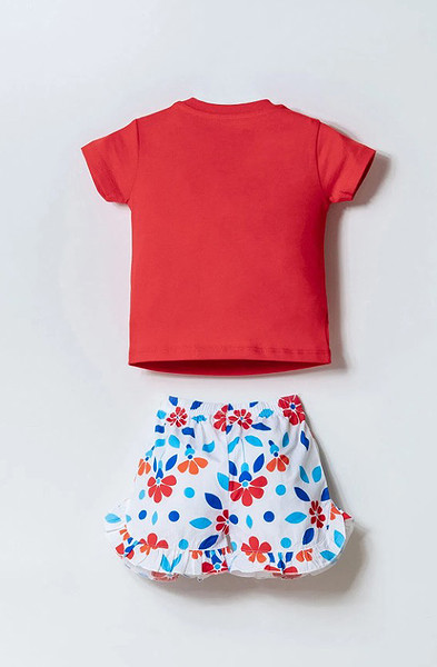 U.S. Polo Şortlu Takım Usb2999 Nar Çiçeği