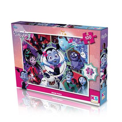 VP714 Vampirina 100 Parça Çocuk Puzzle -KS Puzzle