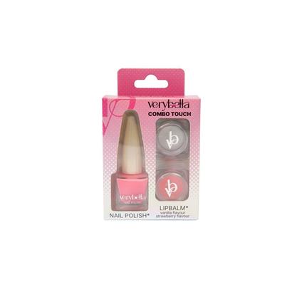 Vrb37000 Very Bella - Bakım Seti (2 Farklı Renk Ve Aromalı Lip Gloss+Oje)