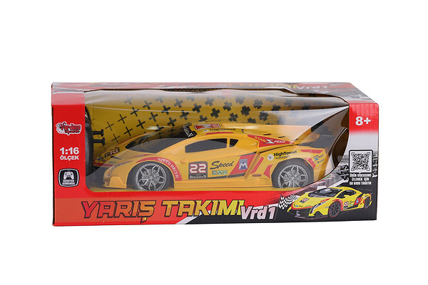 Vrd 10728 UK FF Şarjlı 1 16 Desenli Yarış