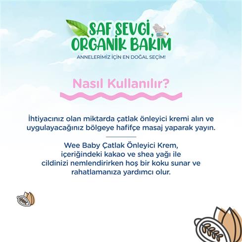 Wee Baby Çatlak Önleyici Krem 150 Ml
