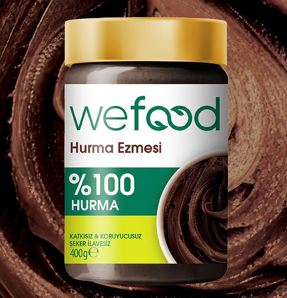 Wefood %100 Sade Hurma Ezmesi 400 Gr