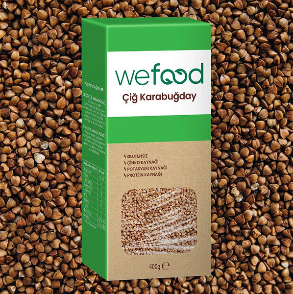 Wefood Glutensiz Çiğ Karabuğday 400 Gr