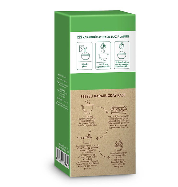 Wefood Glutensiz Çiğ Karabuğday 400 Gr