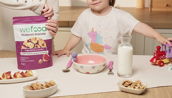 Wefood Glutensiz Granola Kuru İncir Ve Cevizli 250 Gr