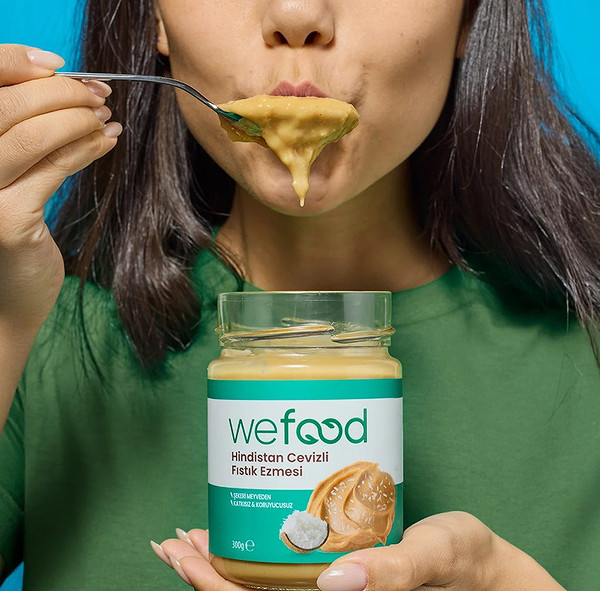 Wefood Hindistan Cevizli Fıstık Ezmesi 300 Gr