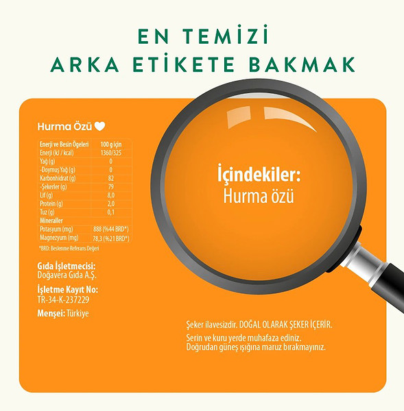 Wefood Hurma Özü 315 Gr
