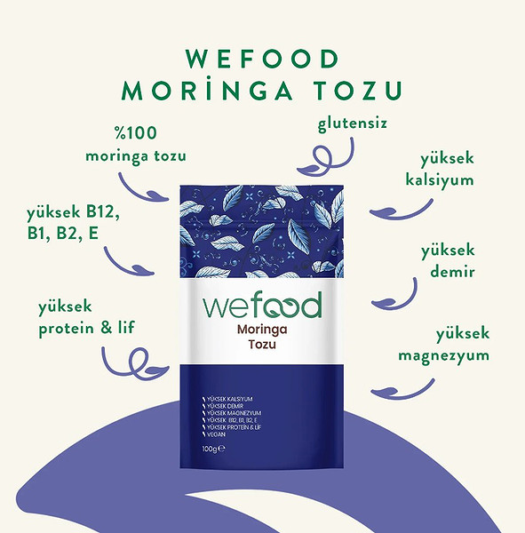 Wefood Moringa Tozu 100 Gr