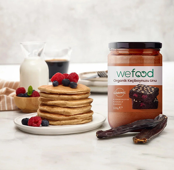 Wefood Organik Keçiboynuzu Unu 320 Gr