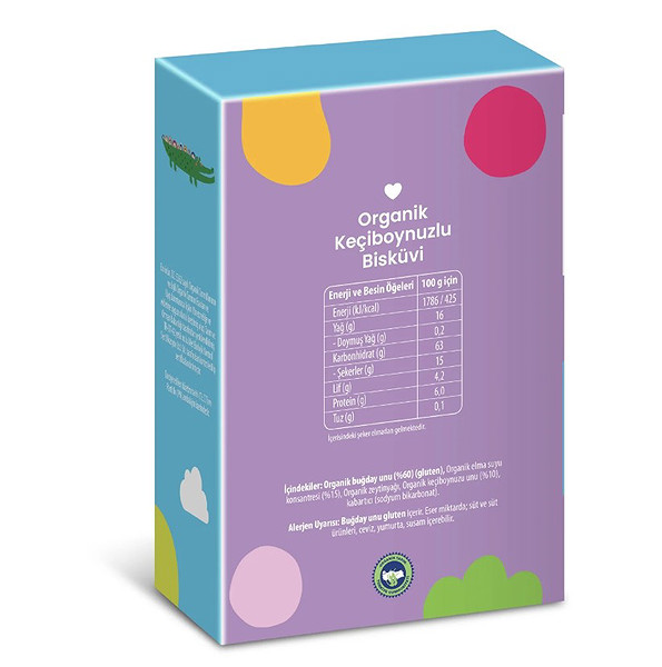 Wefood Organik Kids Keçiboynuzlu Bisküvi 55 Gr
