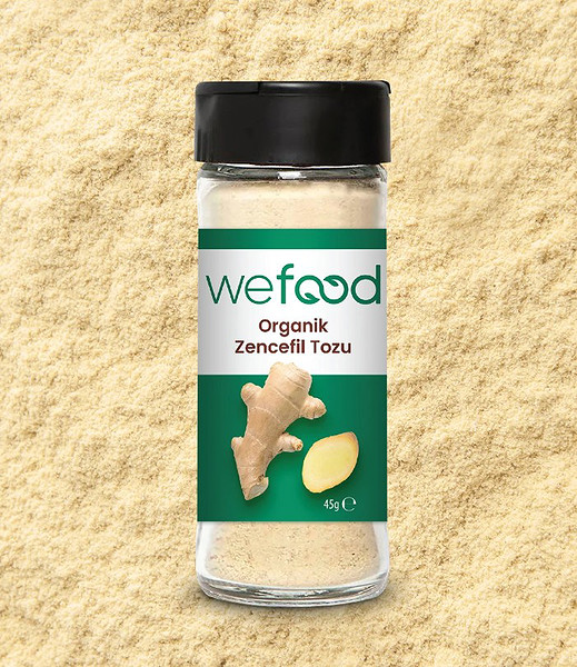 Wefood Organik Zencefil Tozu 45 Gr