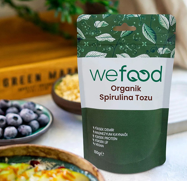 Wefood Spirulina Tozu 100 Gr