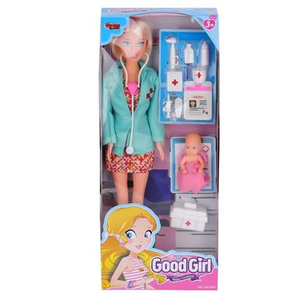 WG-115225A Aksesuarlı Doktor Bebek 29 Cm -Vardem