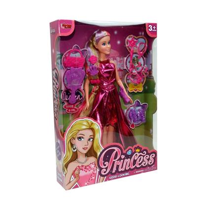 WG-66765 Kutulu 29Cm  Aksesuarlı Moda Bebek - Vardem Oyuncak