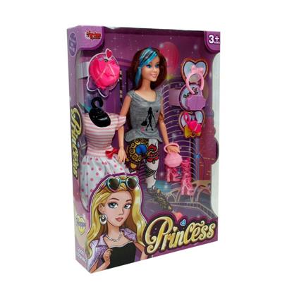 WG-66813 Yedek Elbiseli Bebek 29 Cm - Vardem Oyuncak