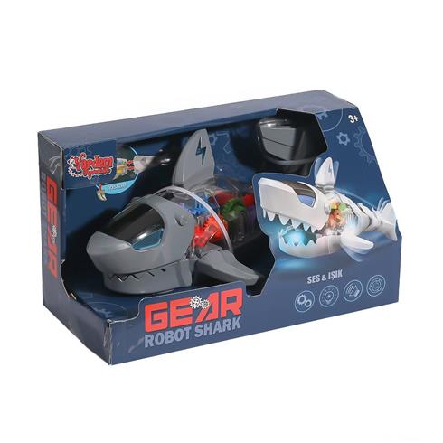 WK-S-2A Müzikli Ve Işıklı Robot Köpek Balığı -Vardem