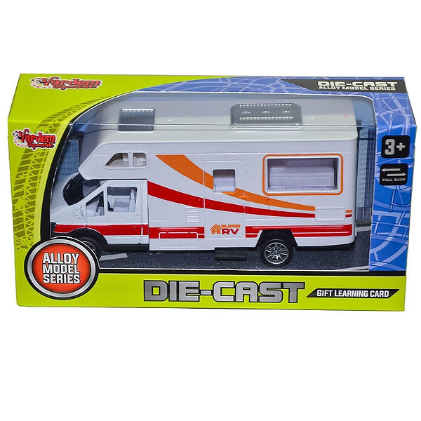 Xfd889-311 Kutulu Çek Bırak Die-Cast Karavan - Vardem Oyuncak