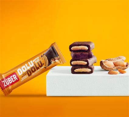 Züber Dolu Dolu Fıstık Ezme Meyve Bar 30 Gr