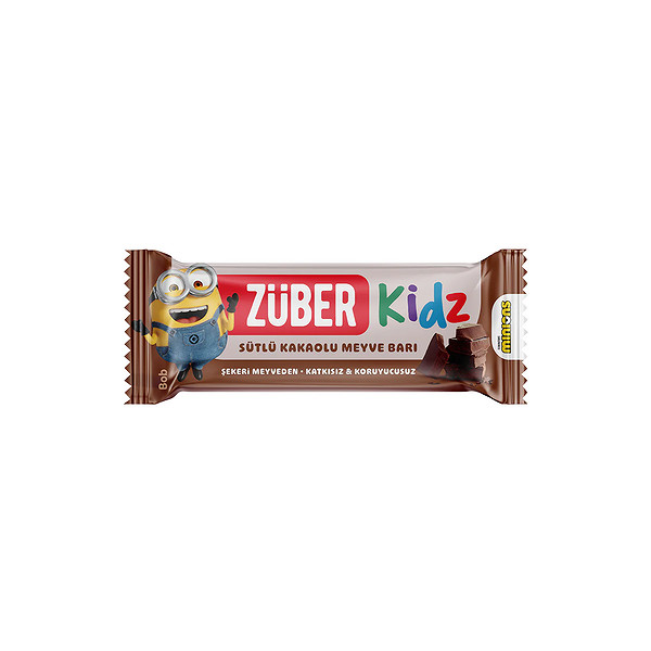 Züber Kidz Meyve Barı 25 Gr Kakaolu