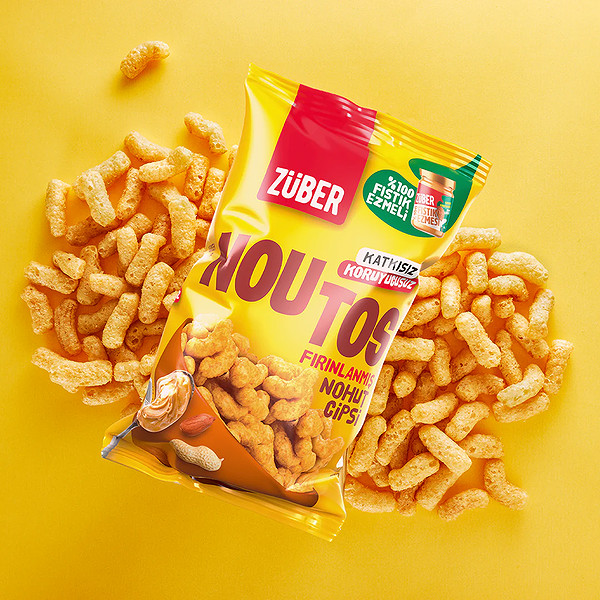 Züber Noutos Fırın Nohut Cipsi 55 Gr Fıstık