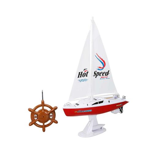02141 Uzaktan Kumandalı Yelkenli  Tekne Yarım Fonksiyonlu 38 Cm