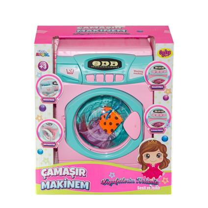 02608 Sesli Ve Işıklı Çamaşır Makinesi -Oydaş