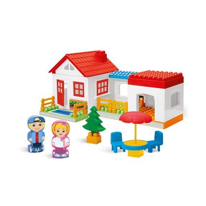 03135 Tek Katlı EV Bloklar 36 Parça