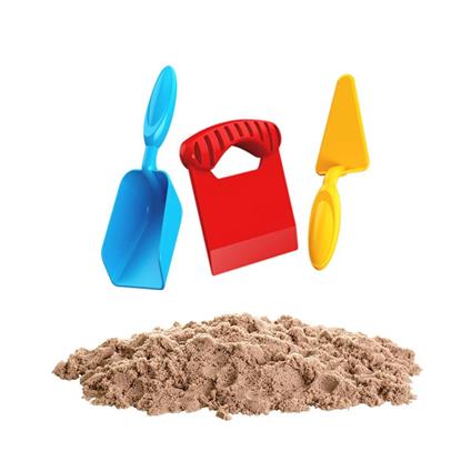 03690  Aksesuarlı Naturel Kinetik Oyun Kumu 1000 Gr -Dede