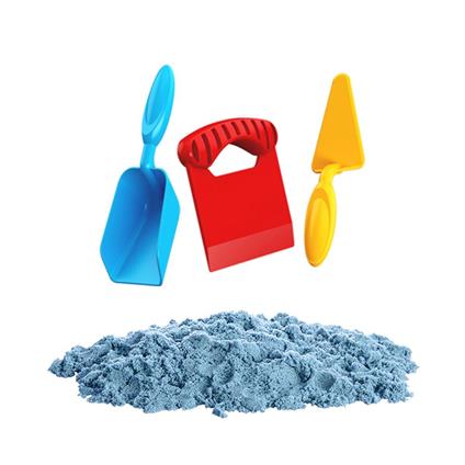 03691 Aksesuarlı Mavi Kinetik Oyun Kumu 1000 GR