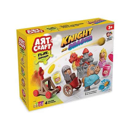 03848 Şövalye Ve Ejderha Oyun Hamuru Seti 280 Gr -Dede