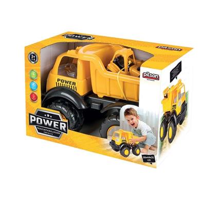 06 518 Power İş Makineli Kamyon -Pilsan Oyuncak