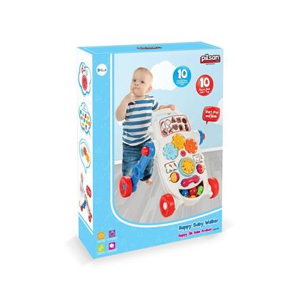 07 539M Happy İlk Adım Arabası Mavi