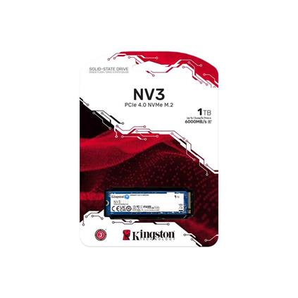 1 TB Kıngston NV3 M.2 Nvme Pcıe Gen4 6000/4000Mbs Snv3s/1000G