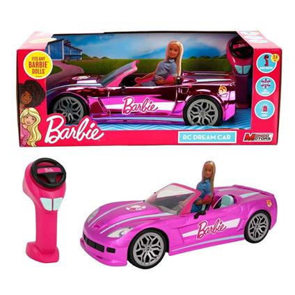 1063619 Sun-Mon-Mmt-RC Araba Barbıe Convertıble Rüya Arabası F F 42CM Işıklı 2