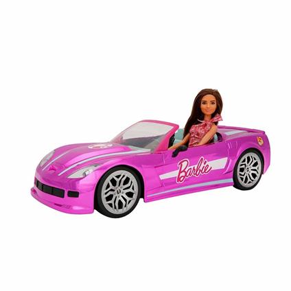 1063619 Sun-Mon-Mmt-RC Araba Barbıe Convertıble Rüya Arabası F F 42CM Işıklı 2