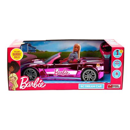 1063619 Sun-Mon-Mmt-RC Araba Barbıe Convertıble Rüya Arabası F F 42CM Işıklı 2