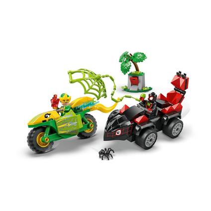 11198 Lego Marvel Spidey - Spin Ve Electro Dinozor Aracı Takibi 124 Parça +4 Yaş