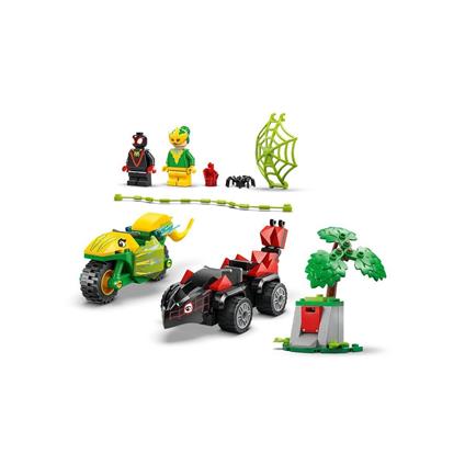 11198 Lego Marvel Spidey - Spin Ve Electro Dinozor Aracı Takibi 124 Parça +4 Yaş
