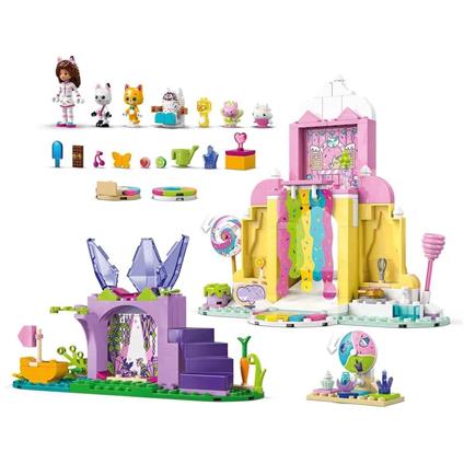 11205 Lego Gabbys Dollhouse Şekerleme Dağı Ve Kedi Bahçesi 263 Parça +4 Yaş