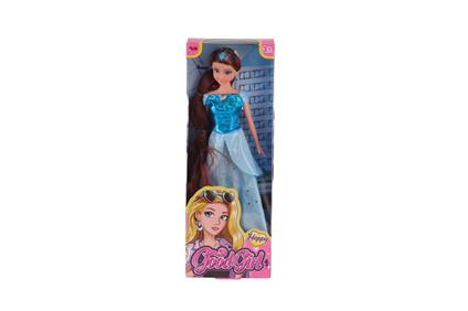 115516-17 29CM Renklı Manken Bebek+ Kutu