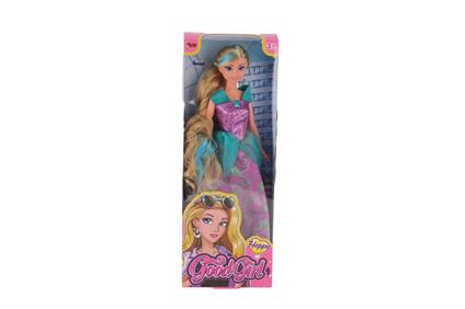 115516-17 29CM Renklı Manken Bebek+ Kutu
