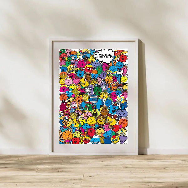 14451 Puzzle 500 MR Men Lisanslı 500 Parça Yetişkin Puzzle
