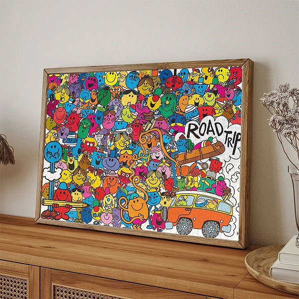 14452 Puzzle 1000 MR Men Lisanslı 1000 Parça Yetişkin Puzzle