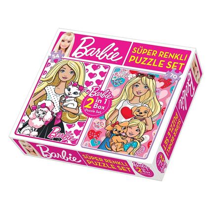 1542 Barbie 2İN 1 Puzzle