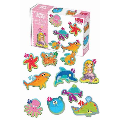 1710 Baby Puzzle Benim İlk Puzzlem Deniz Canlıları