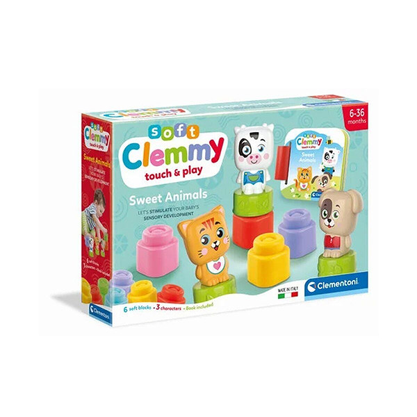 17849 Soft Clemmy - Yumuşak Blok Sevimli Hayvanlar +9 Ay