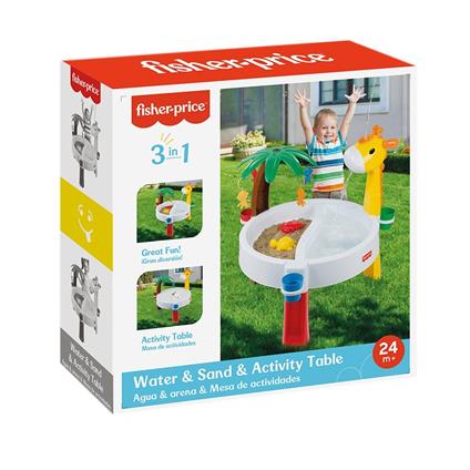 1848 Fisher Price Su Ve Kum Aktivite Masası 3Ü 1 Arada