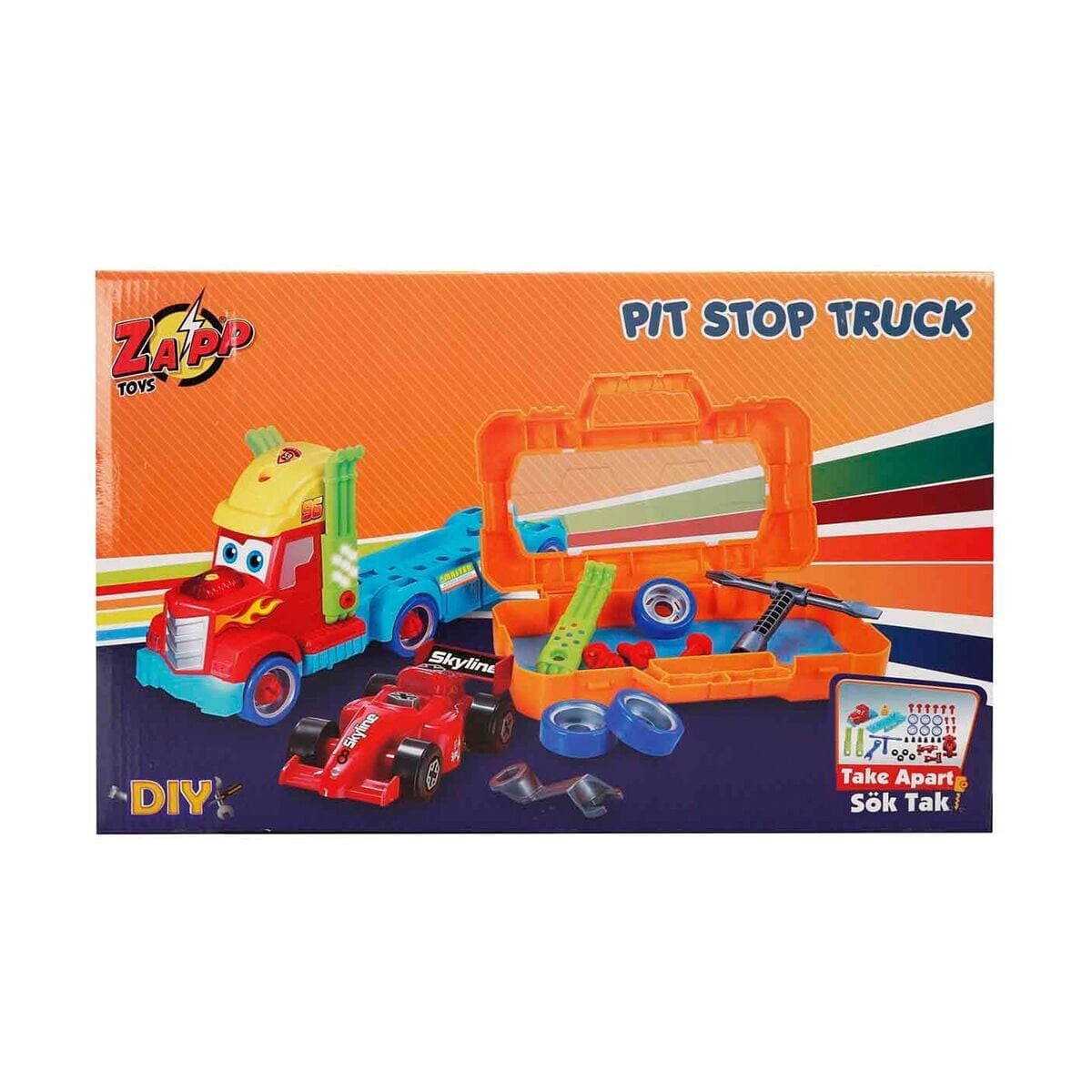 1963 Sun-Yfn-Zap-Sök Tak Transporter Çantalı Formula 12Prç Ses Işık